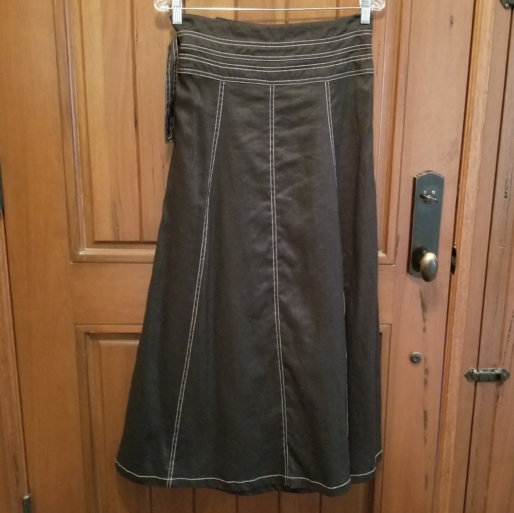 Carole Little Linen Skirt - Picture 2 of 3